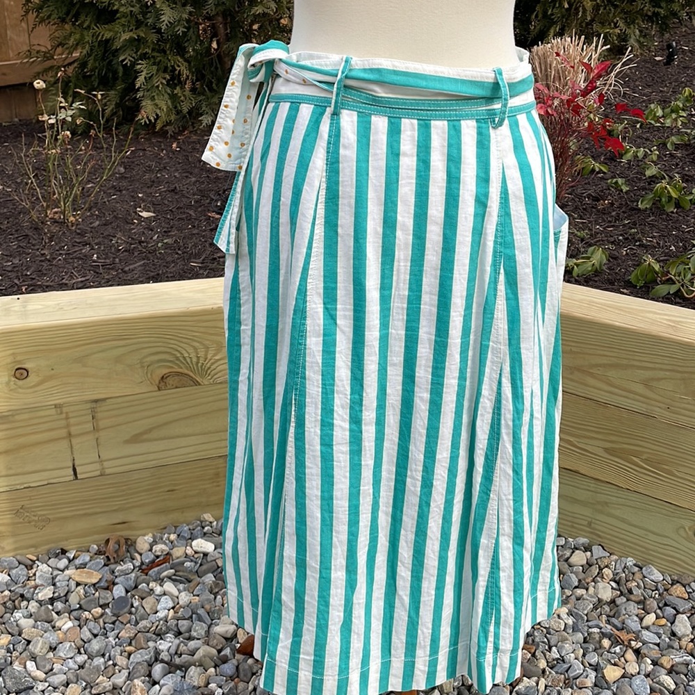 Anthropologie Maeve “Market” Wrap Midi Skirt - Picture 8 of 12